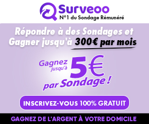 Obtenez des euros avec Surveoo